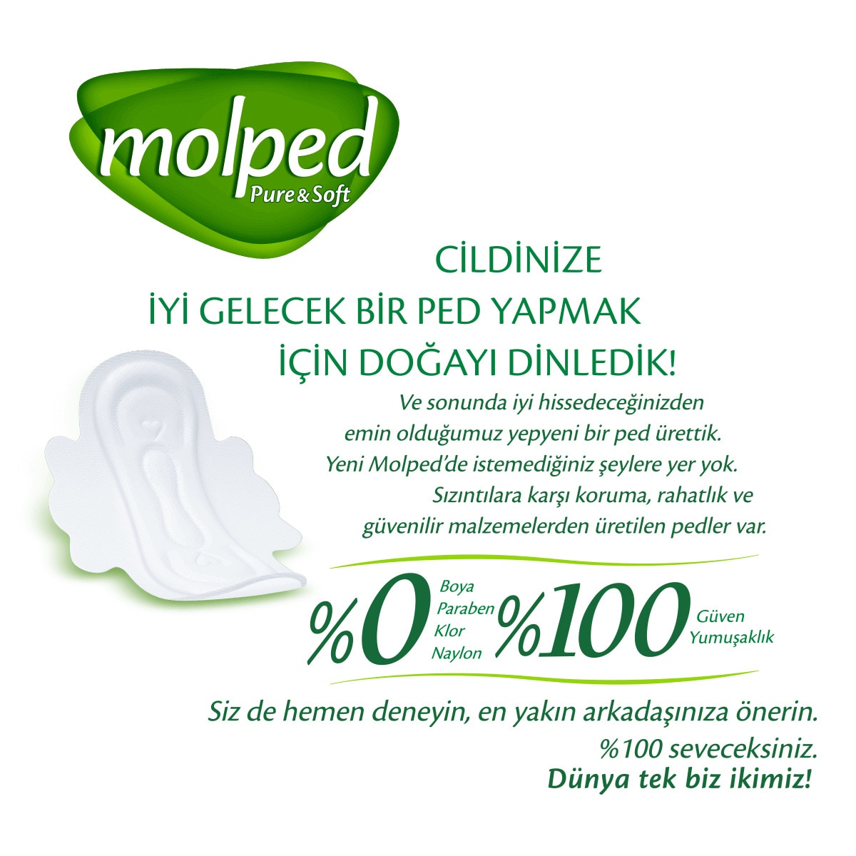  MOLPED MOLPED Molped Pure And Soft Gece Süper Ekonomik 16 Adet  1 of 5 