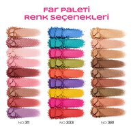  UNFILTER UNFILTER BEAUTY Unfilter Beauty Far Paleti No: 333  1 of 3 