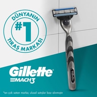 Gillette Mach3 Yedek Tıraş Bıçağı 4 Adet