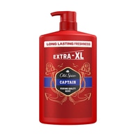 Old Spice Captain Erkekler İçin Duş Jeli ve Şampuan 1000 ml Ekstra-XL