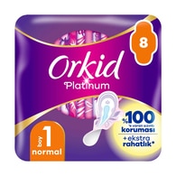 Orkid Platinum Hijyenik Ped Normal 8 Adet