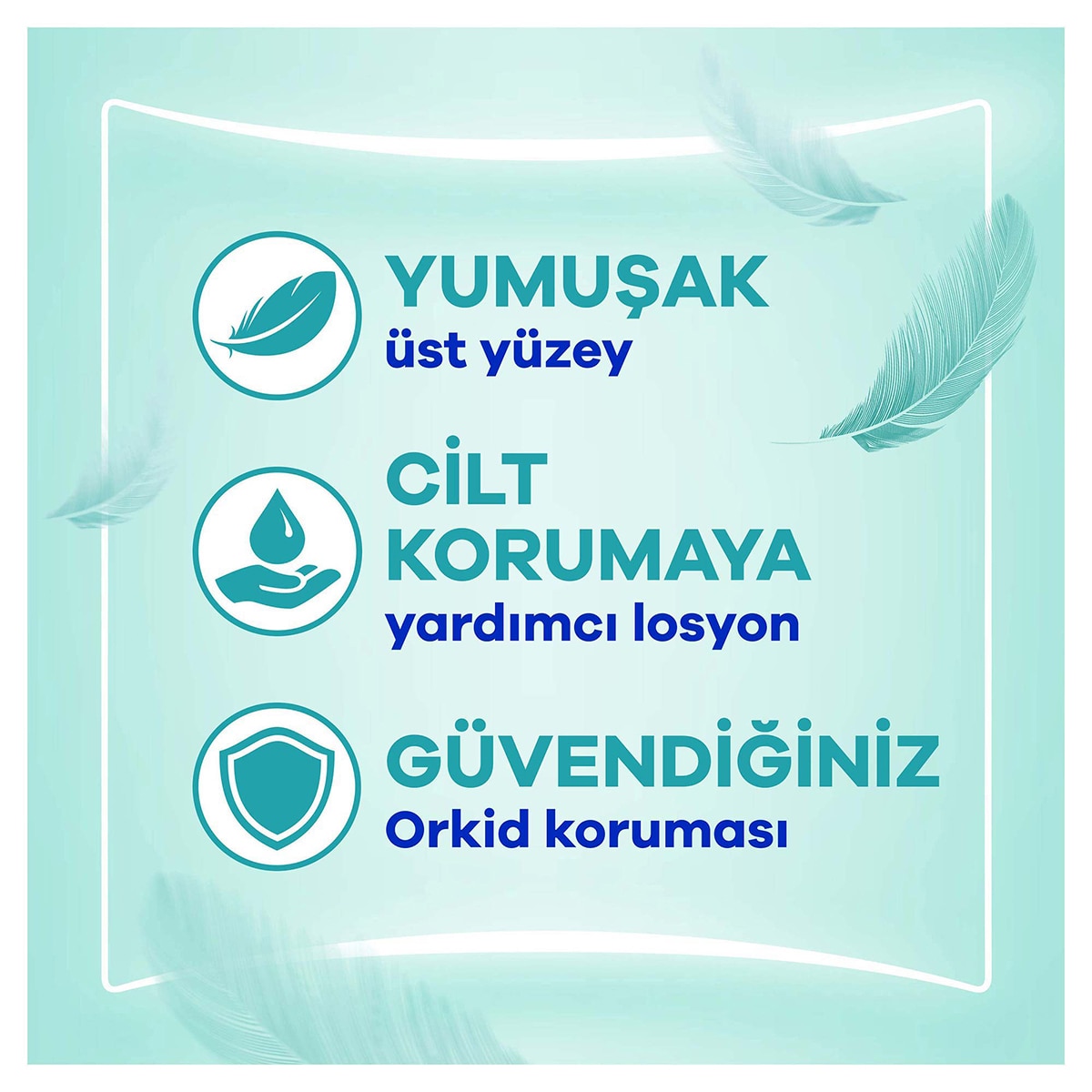  ORKID ORKID Orkid Ekstra Hassas Hijyenik Ped Dörtlü Paket Normal 24'lü  1 of 8 