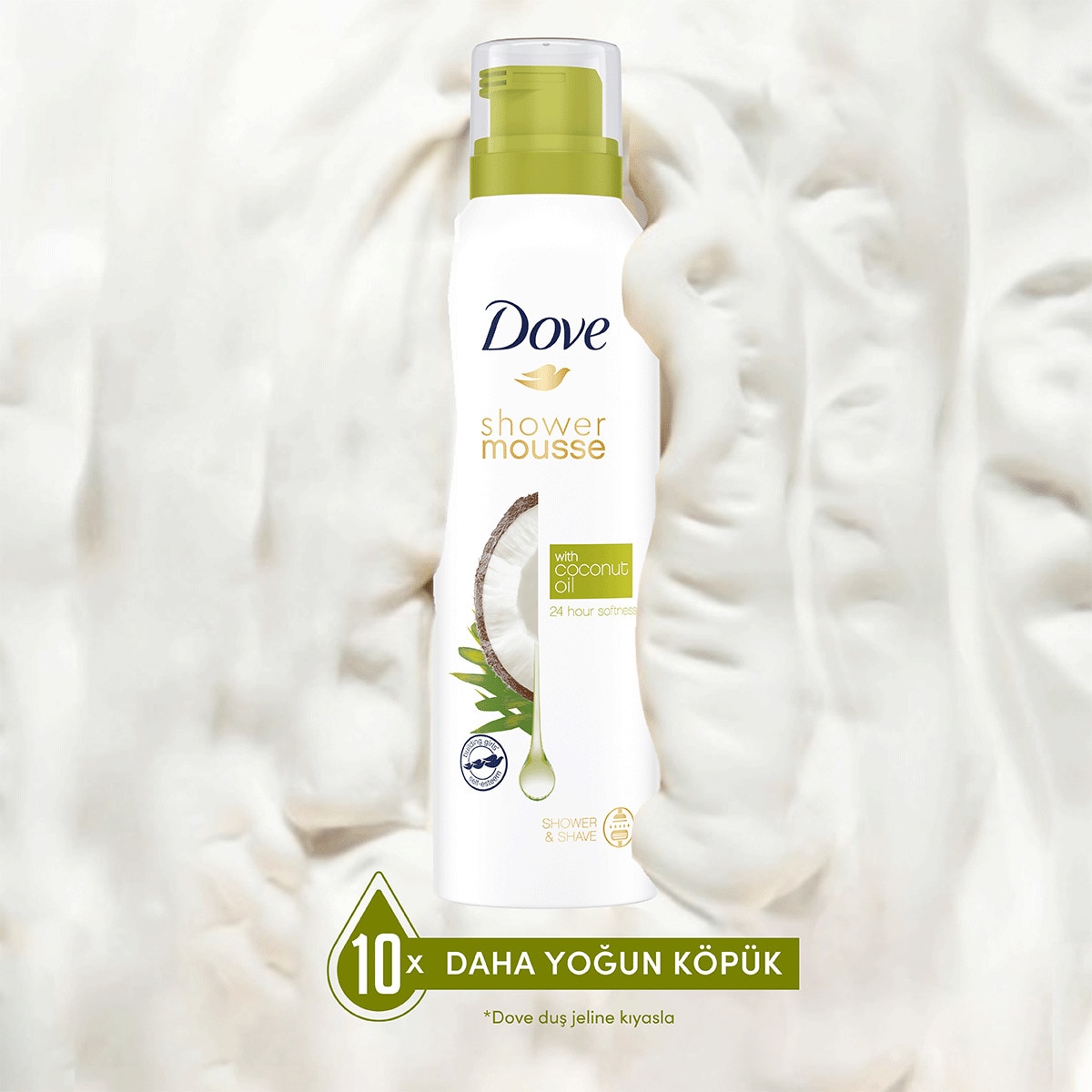 DOVE EXC. Dove Coconut Oil Duş Köpüğü 200 ml 1453263 | Watsons