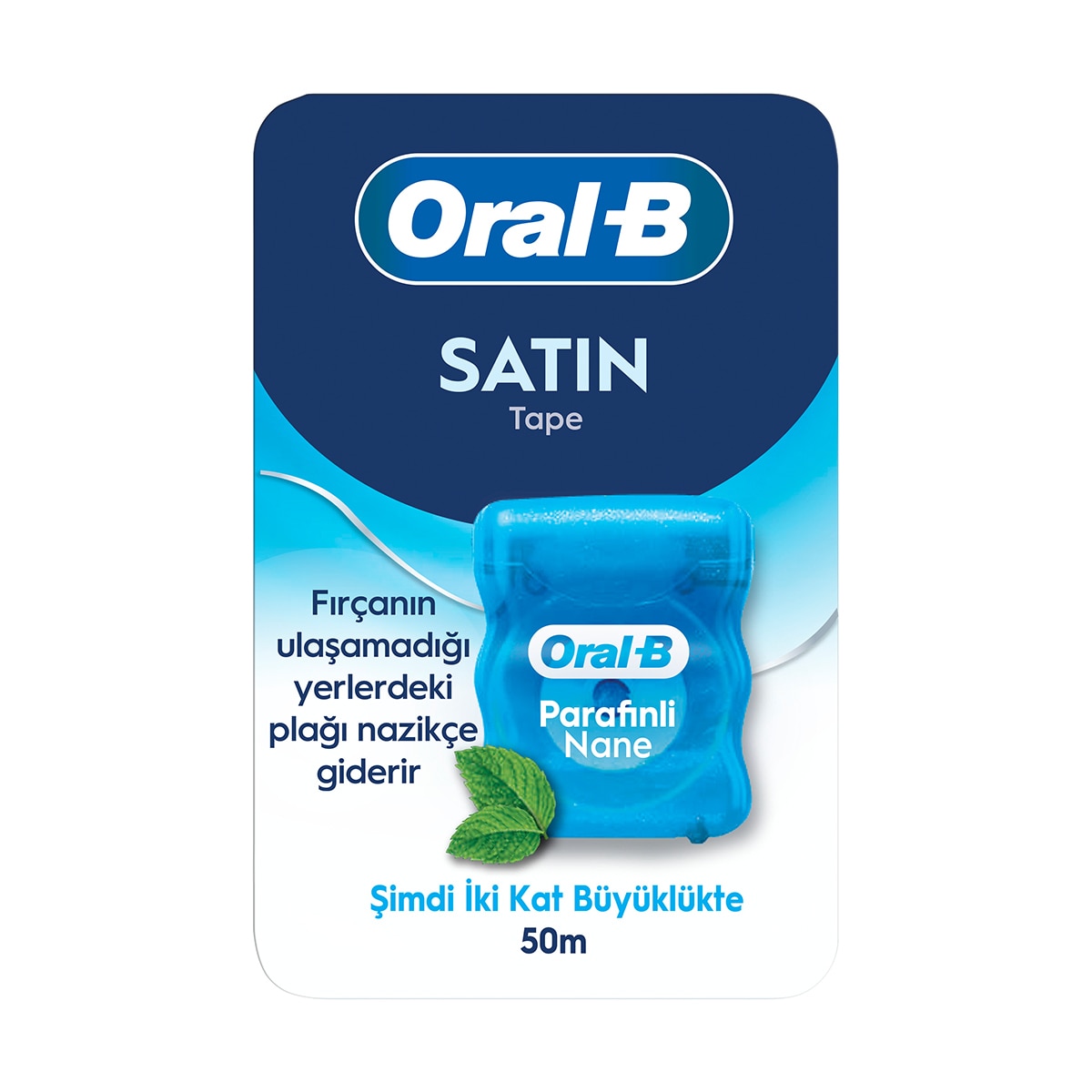 ORAL-B ORAL-B Oral-B Satin Tape Parafinli Nane 50 m 1 of 9