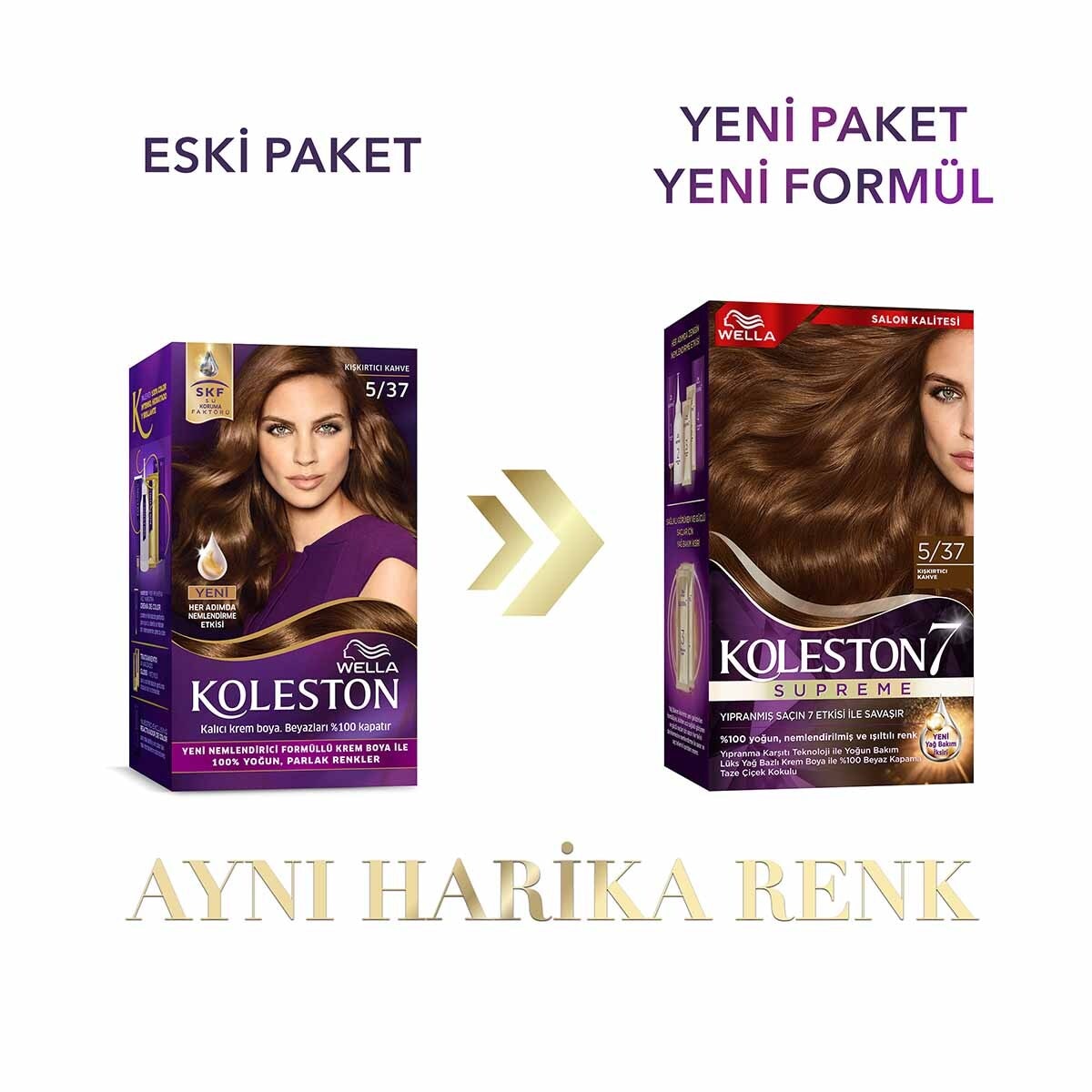  KOLESTON KOLESTON Wella Koleston Kit Saç Boyası Kışkırtıcı Kahve 5/37  1 of 9 