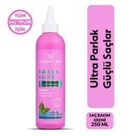  undefined ASHLEY JOY EXC. Ashley Joy Matcha Gloss Glikolik Asit İçeren Işıltı ve Parlaklık Veren Saç Bakım Kremi 250 ml  1 of 1 