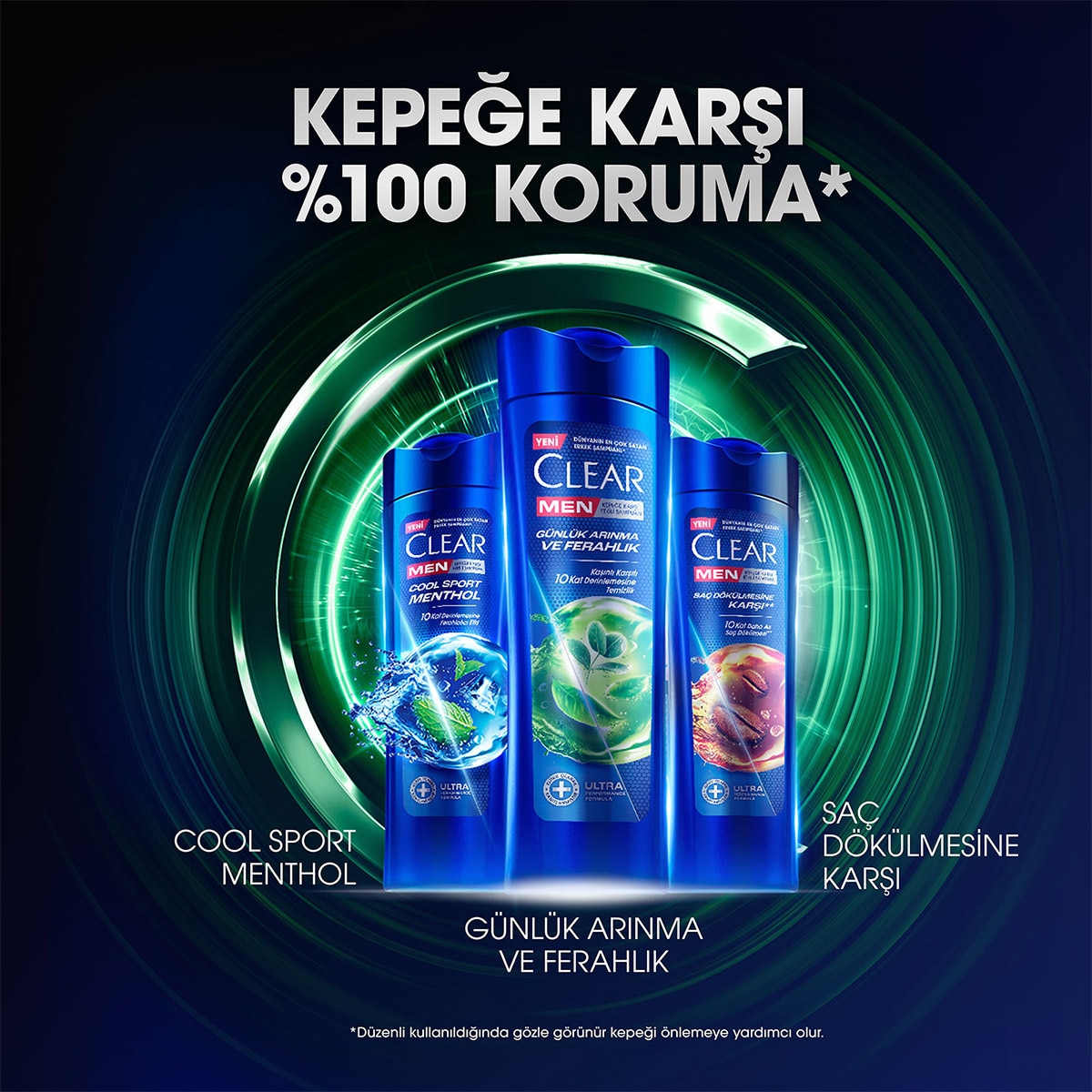  CLEAR CLEAR Clear Men Kepeğe Karşı Etkili Şampuan Günlük Arınma ve Ferahlık 350 ml  1 of 11 