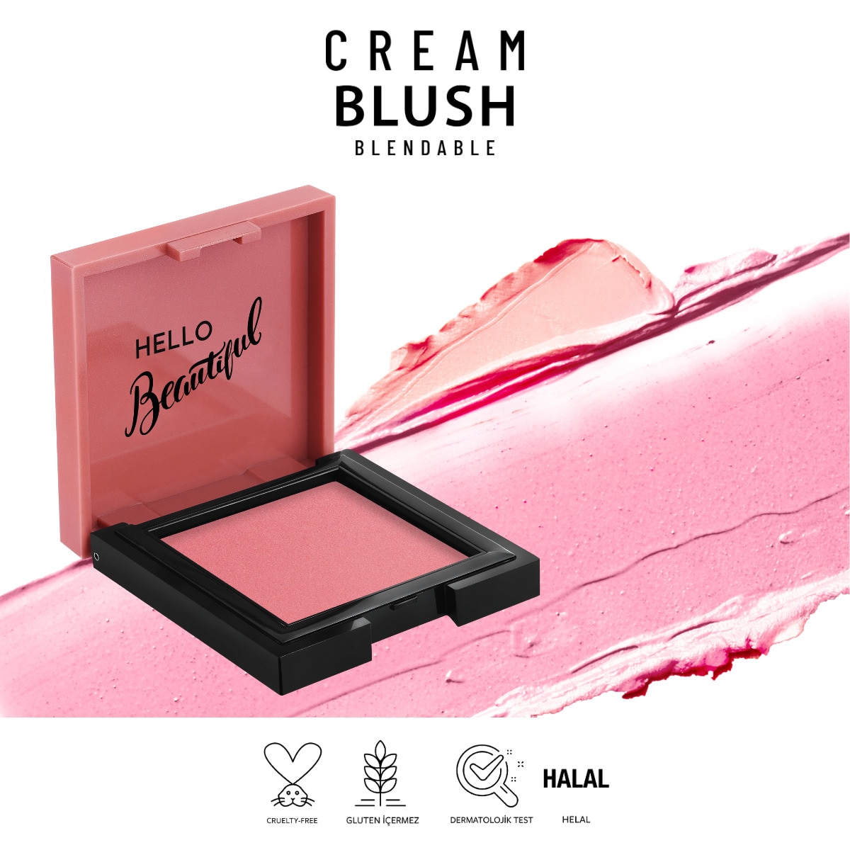 PASTEL PASTEL Pastel Cream Blush Krem Allık 41 Dazzling  1 of 8 