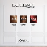 L'Oreal Paris Excellence Karamel Kahve Saç Boyası 6.32