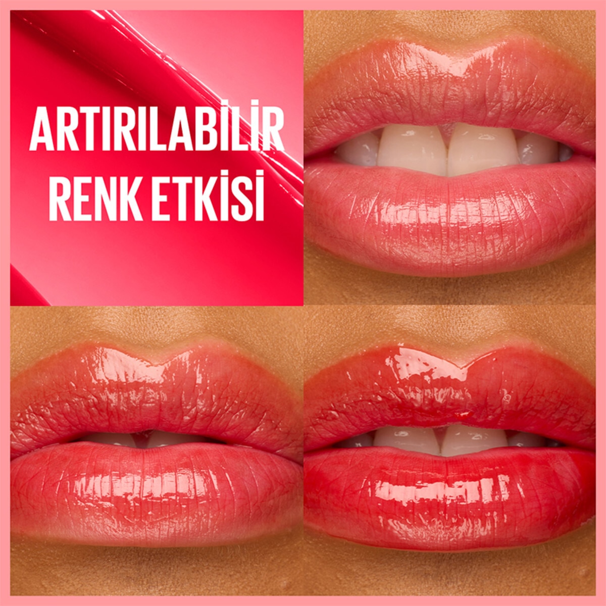  MAYBELLINE MAYBELLINE Maybelline New York Lifter Glaze Shea Yağı ve Hyalüronik Asit içeren Renkli Dudak Balmı 05 Peach Quench  1 of 7 