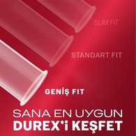Durex Yakın Hisset XL İnce Prezervatif 16'lı