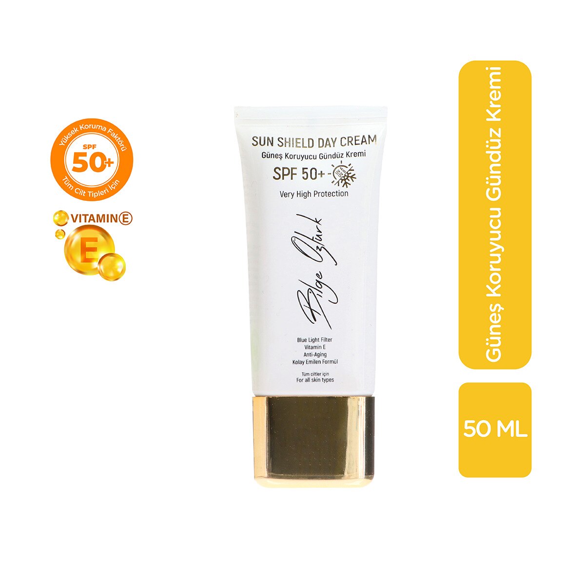  BİLGE ÖZTÜRK BİLGE ÖZTÜRK Bilge Öztürk Sun Shield Gündüz Kremi Spf50 50 ml  1 of 1 Bilge Öztürk Sun Shield Gündüz Kremi Spf50 50 ml