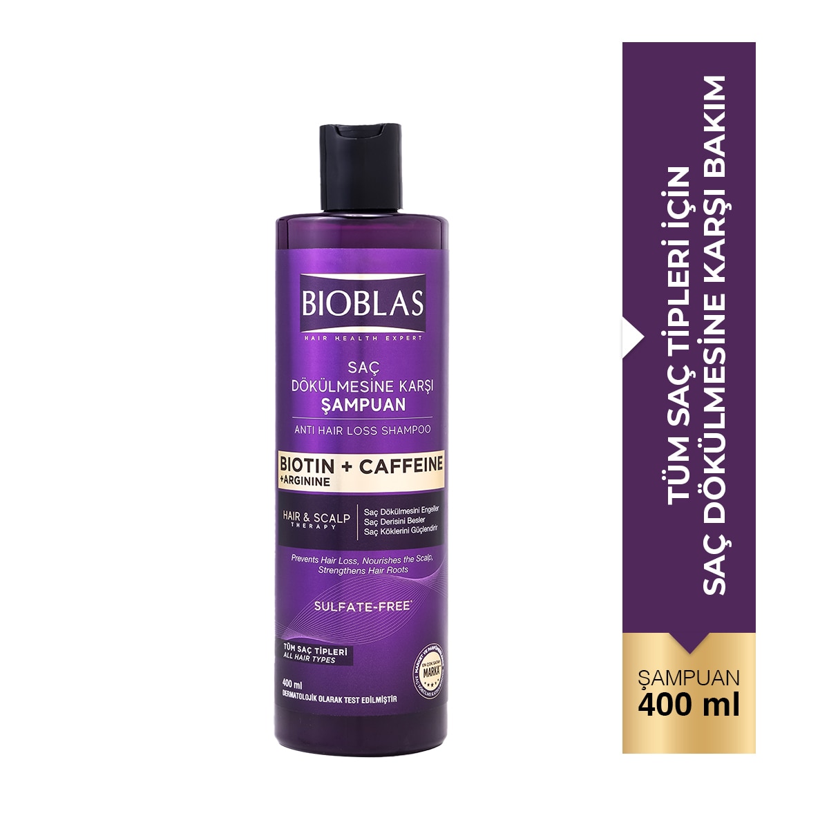 BIOBLAS BIOBLAS Bioblas Biotin&Kafein Şampuan 400 ml 1 of 5