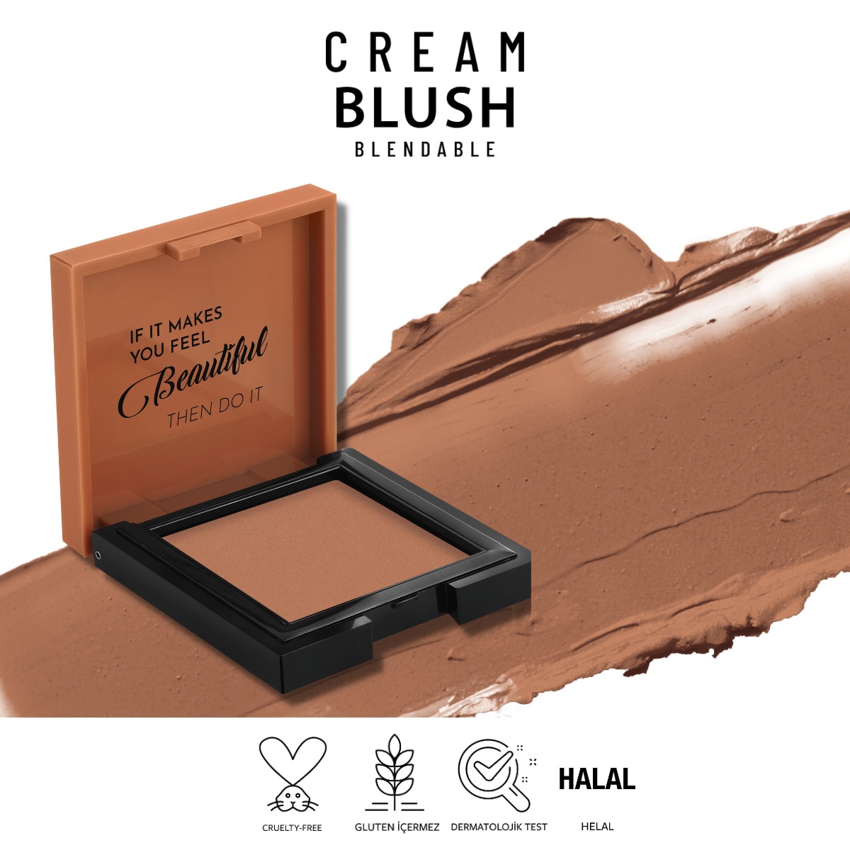 PASTEL PASTEL Pastel Cream Blush Krem Allık 45 Sunlit 1 of 8