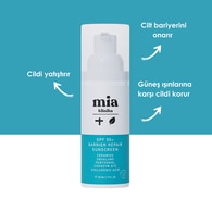 Mia Klinika SPF 50+ Bariyer Onarıcı Güneş Kremi 50 ml