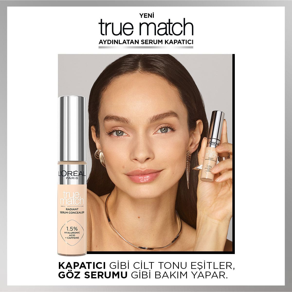  LOREAL PARIS LOREAL PARIS L'Oreal Paris True Match Aydınlatan Serum Kapatıcı 1.5N  1 of 8 