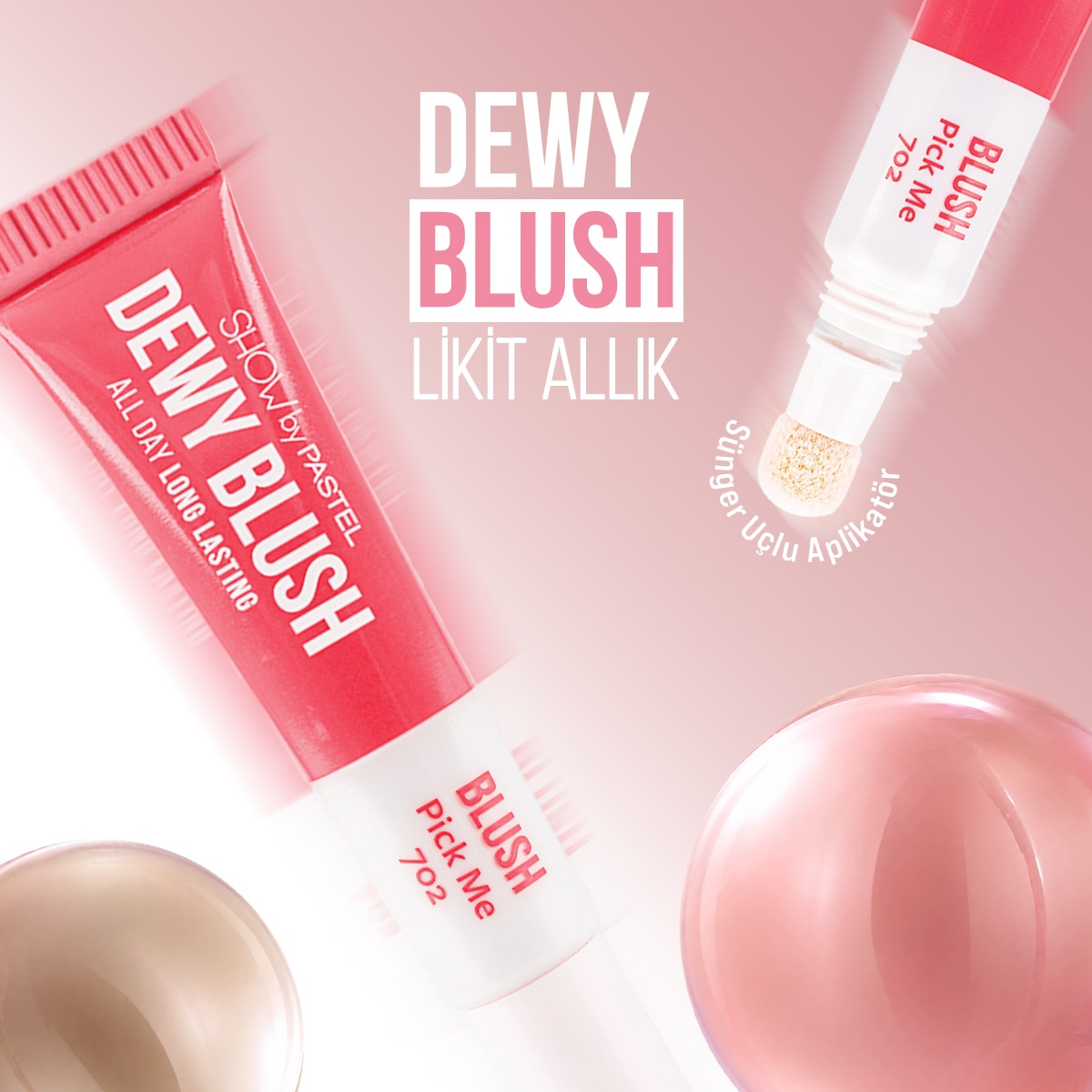 SHOW BY PASTEL SHOW BY PASTEL EXC. Show By Pastel Dewy Blush Allık 702 1 of 7