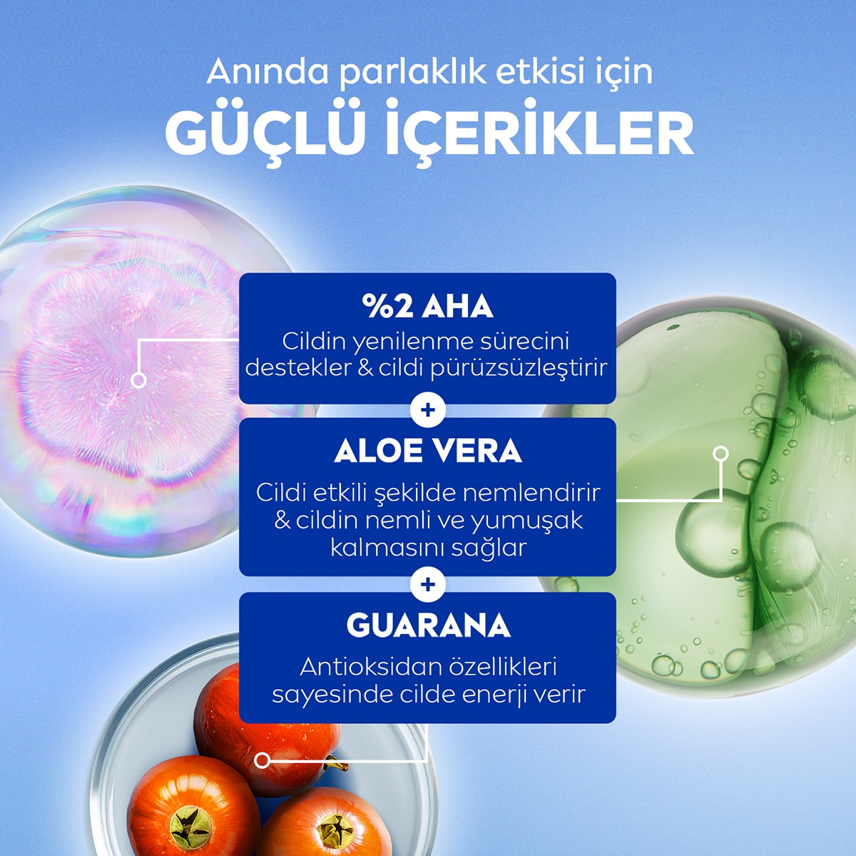 NIVEA VISAGE NIVEA VISAGE Nivea Luminous630 Skin Glow Aloe Vera Anında Aydınlatıcı Yüz Temizleme Jeli 150 ml 1 of 7