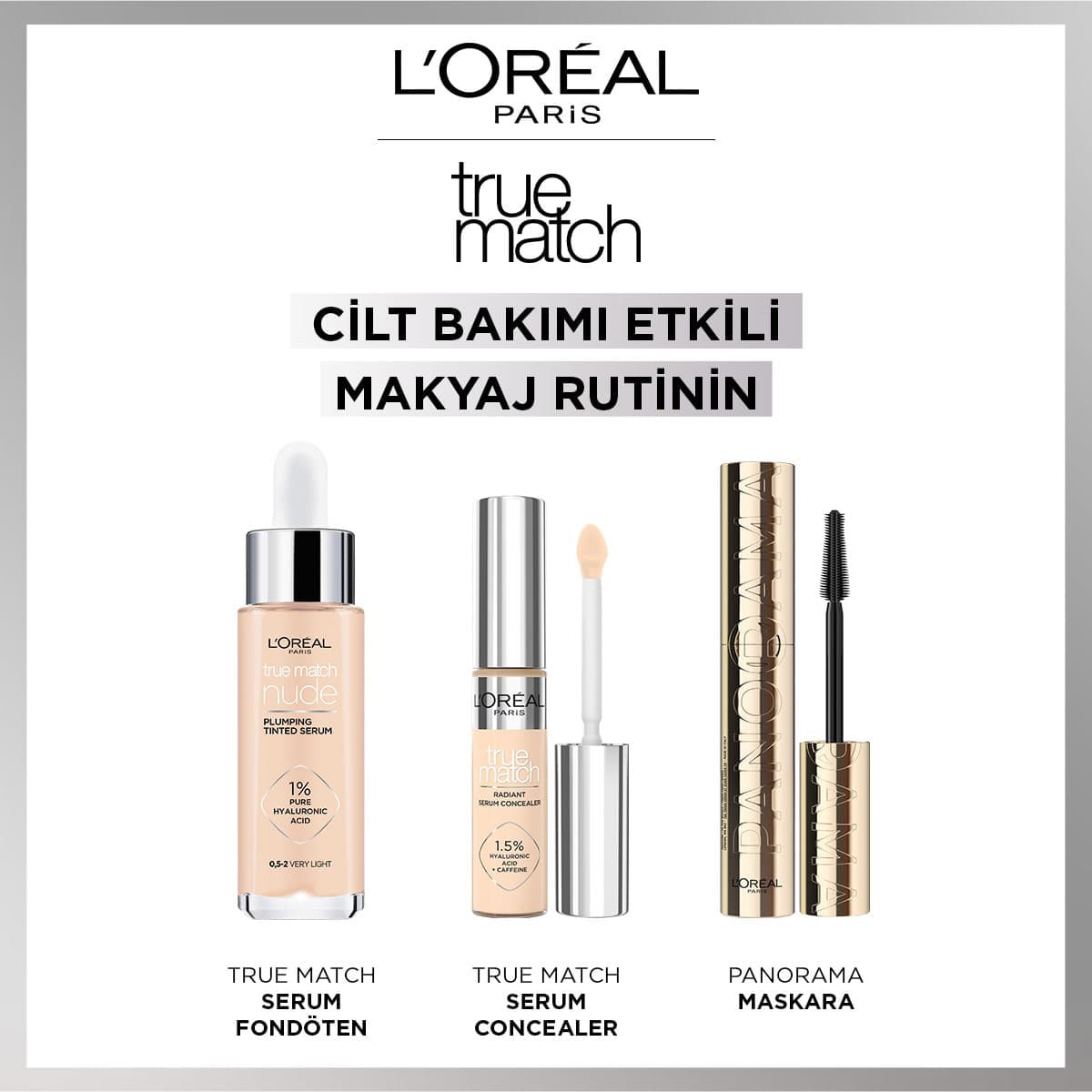  LOREAL PARIS LOREAL PARIS L'Oreal Paris True Match Aydınlatan Serum Kapatıcı 2R  1 of 8 