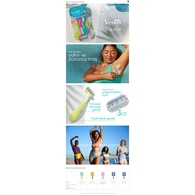 GILLETTE VENUS GILLETTE VENUS EXC. Gillette Venus Tropical Kullan At Tıraş Bıçağı 3 Adet 1 of 11