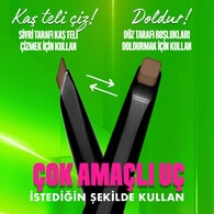 Nyx Professional Makeup Blade N Shade Kaş Kalemi Espresso