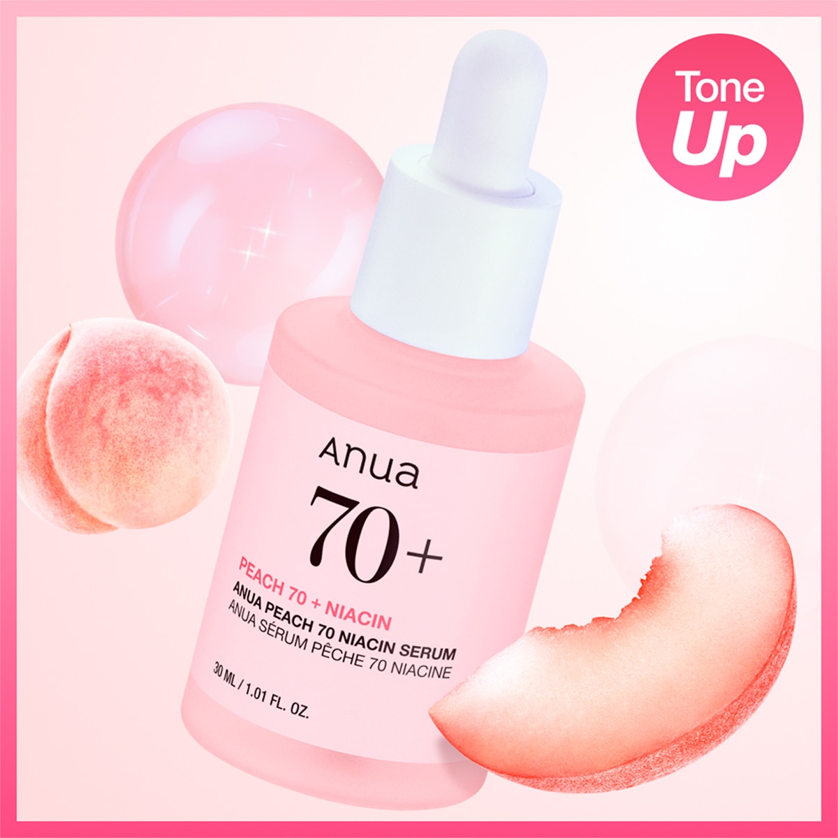 ANUA ANUA Anua Peach 70 Niacin Serum 30 ml 1 of 11