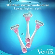 Gillette Venus Hassas Kullan At Kadın Tıraş Bıçağı 3 Adet