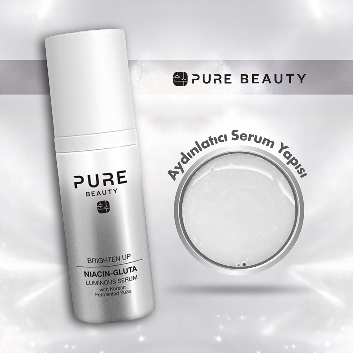  PURE BEAUTY PURE BEAUTY Pure Beauty Brighten Up Niacinamide-Glutathione Luminous Serum 30 ml  1 of 4 