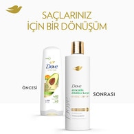  DOVE DOVE Dove Saç Kremi Avocado Dökülme Karşıtı 350 ml  1 of 11 