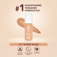 FLORMAR FLORMAR Flormar Perfect Coverage Yoğun Pigmentli SPF30 Fondöten No: 131 Warm Nude