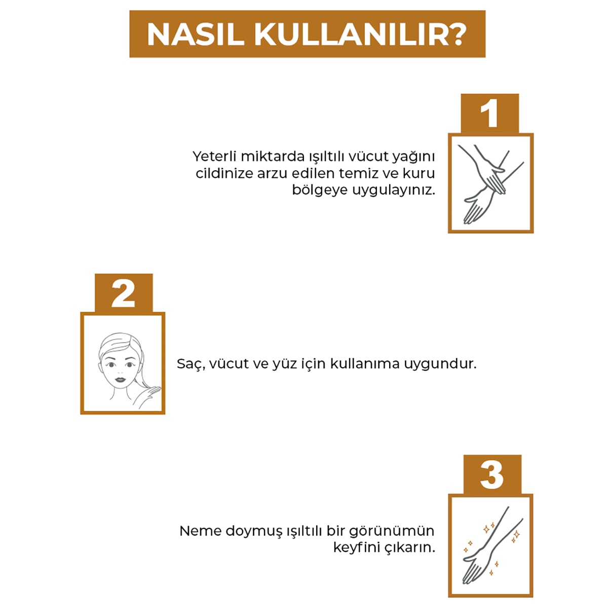 SİNOZ SINOZ EXC. Sinoz No:16 Işıltılı Saç ve Vücut Bakım Yağı Parıltılı Nemlendirici Bakım 100 ml 1 of 7