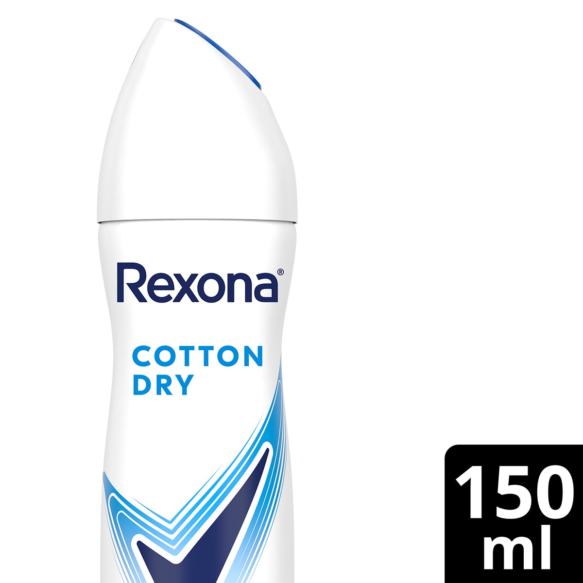 REXONA REXONA Rexona Kadın Sprey Deodorant Cotton Dry 72 Saat Kesintisiz Üstün Koruma 150 ml 1 of 9