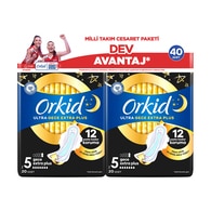 Orkid Ultra Ekstra Cesrt Pkti Gce Ekstra Plus 40'lı