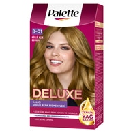 Palette Deluxe Yoğun Renkler Saç Boyası 8-01 Küllü Açık Kumral