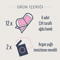 Veet Professional Ağda Bantları Normal Ciltler İçin 12li