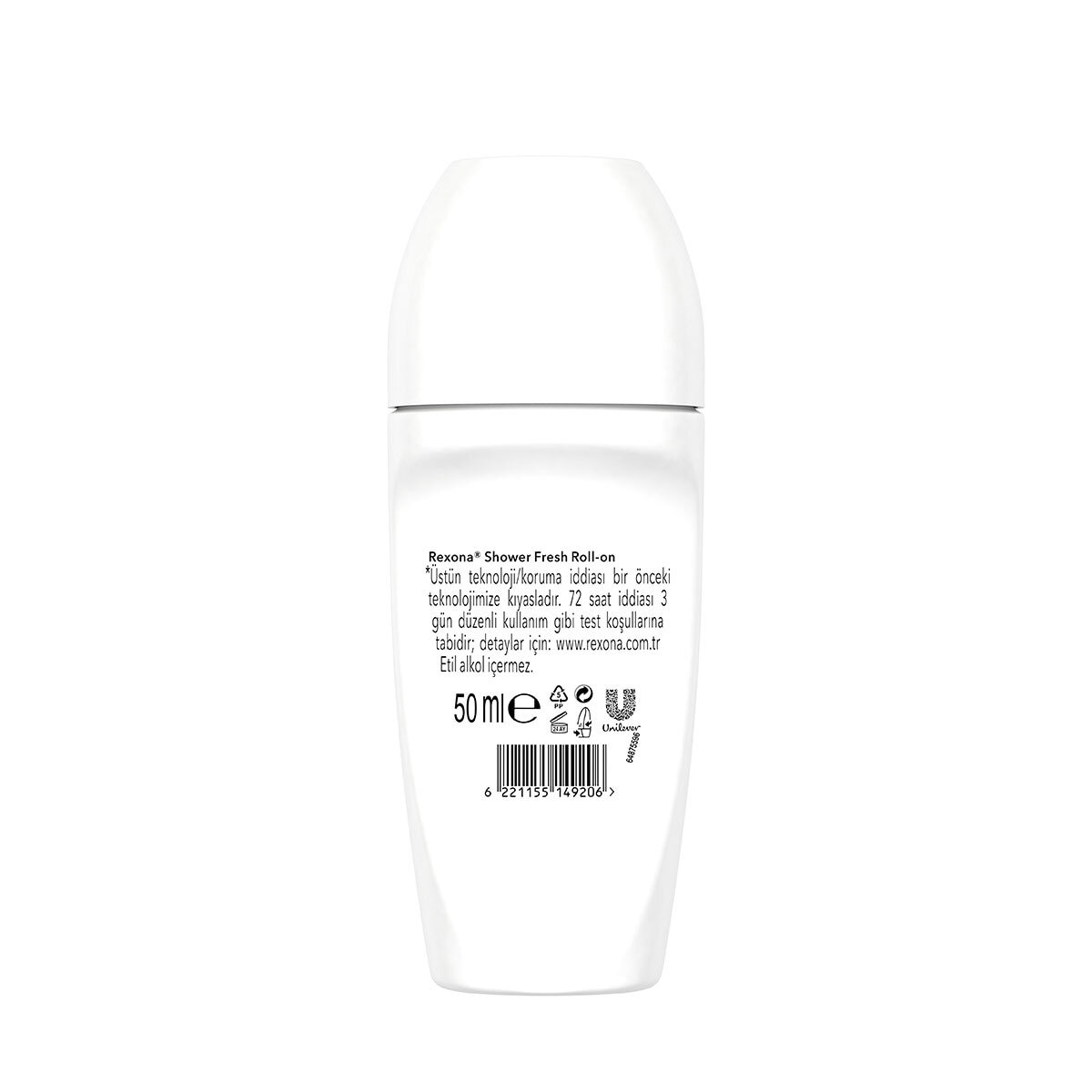 REXONA REXONA Rexona Üstün Koruma Kadın Roll On Deodorant Shower Fresh 72 Saat Kesintisiz Koruma 50 ml 1 of 9