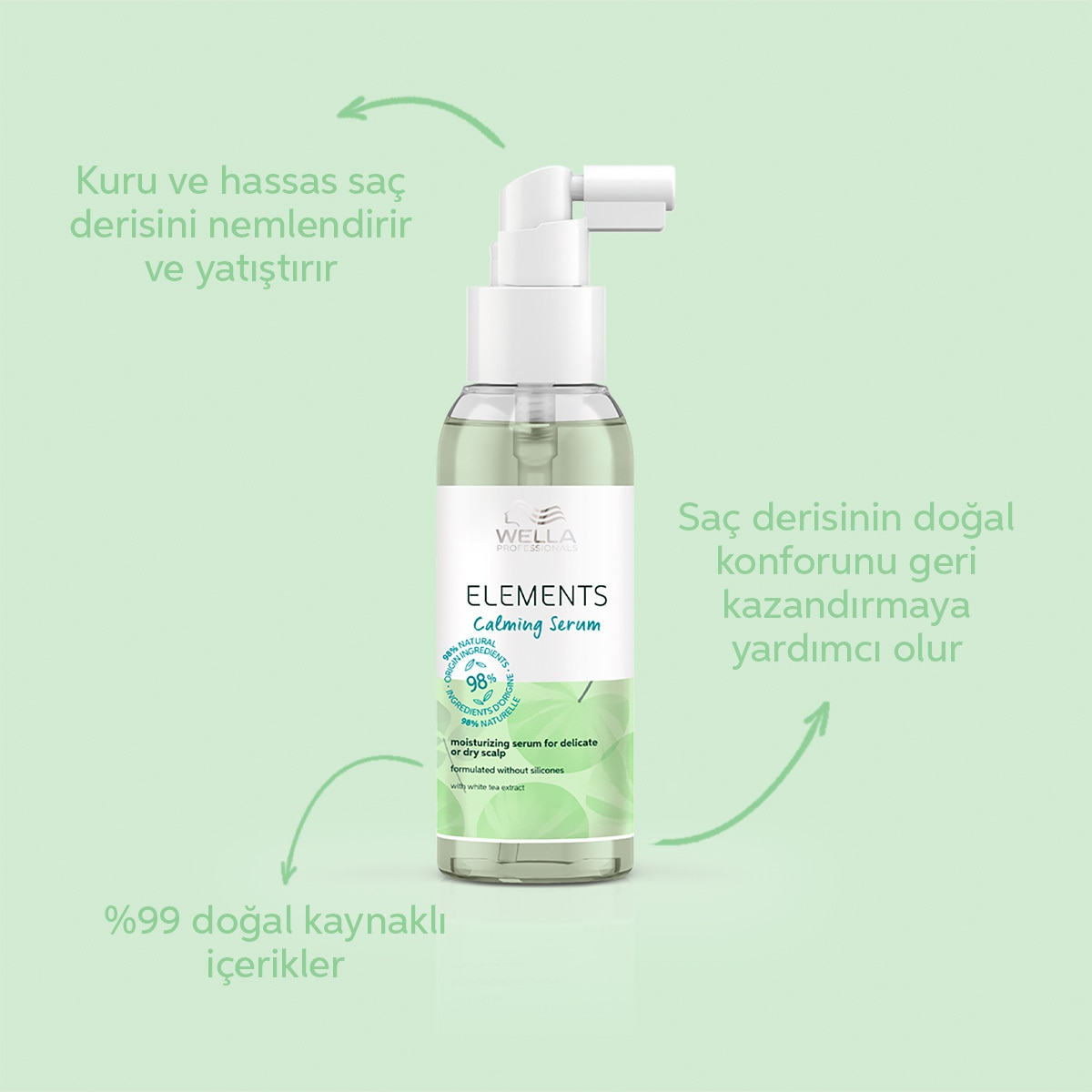  undefined WELLA PROFESSIONALS EXC. Wella Professionals Elements Yatıştırıcı Serum 100 ml  1 of 5 