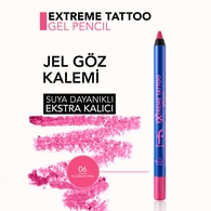FLORMAR FLORMAR Flormar Extreme Tattoo Gel Göz Kalemi Pink 06 1 of 5