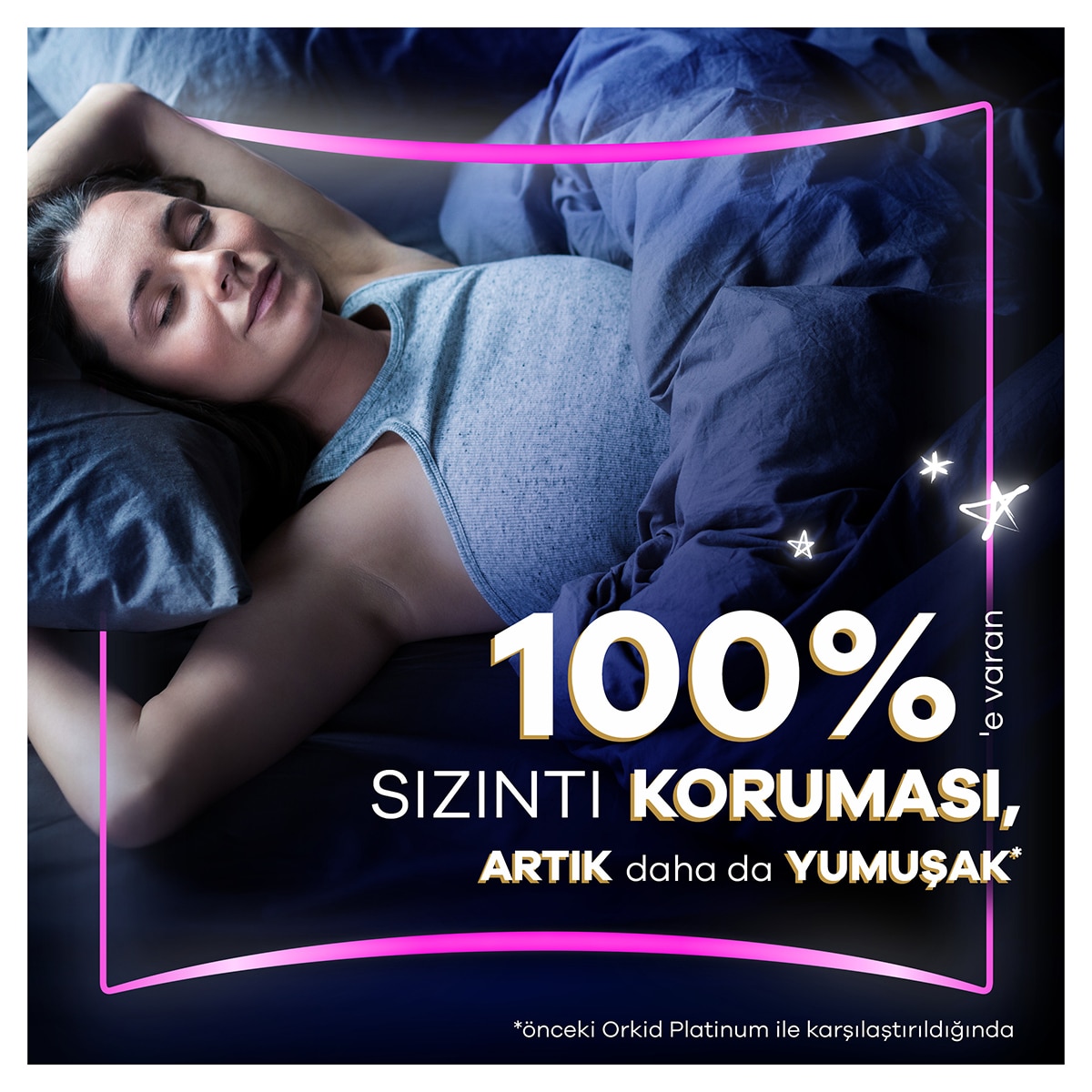 ORKID ORKID Orkid Platinum Dörtlü Hijyenik Ped Gece Ekstra 16'lı 1 of 8