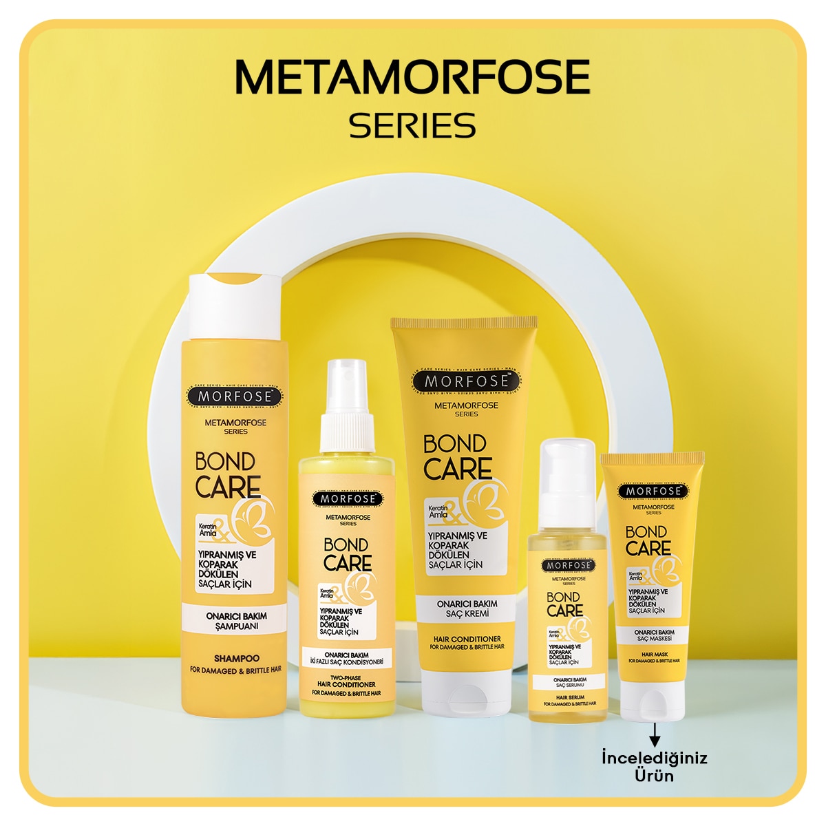  MORFOSE MORFOSE Morfose Metamorfose Onarıcı Saç Maskesi 75 ml  1 of 7 