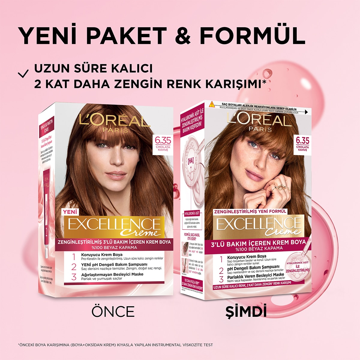 EXCELLENCE EXCELLENCE L'Oreal Paris Excellence Çikolata Kahve Saç Boyası 6.35 1 of 8