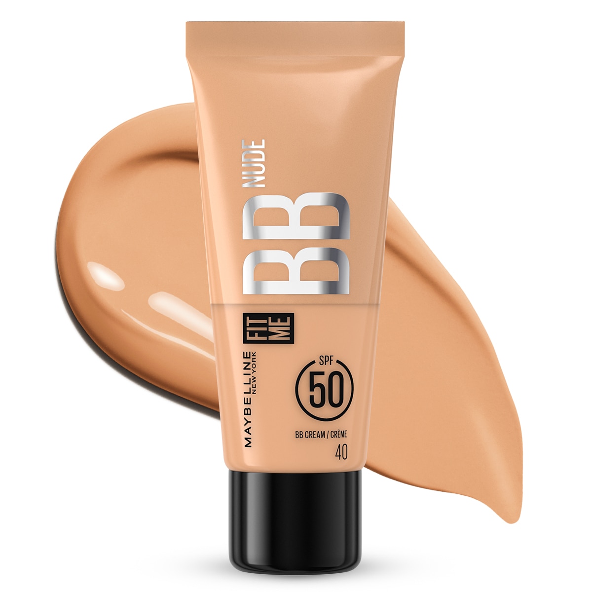  MAYBELLINE MAYBELLINE Maybelline New York Fit Me Nude Cilt Bakımı Etkili Nemlendirici SPF50 BB Krem 40  1 of 12 