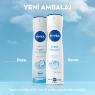 Nivea Kadın Sprey Deodorant Fresh Natural 48 Saat Deodorant Koruma 150 ml