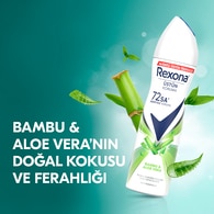 Rexona Kadın Sprey Deodorant Bambu & Aloe Vera 72 Saat Kesintisiz Üstün Koruma  150 ml