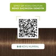 Palette Kalıcı Doğal Renkler Saç Boyası 6-0 Koyu Kumral