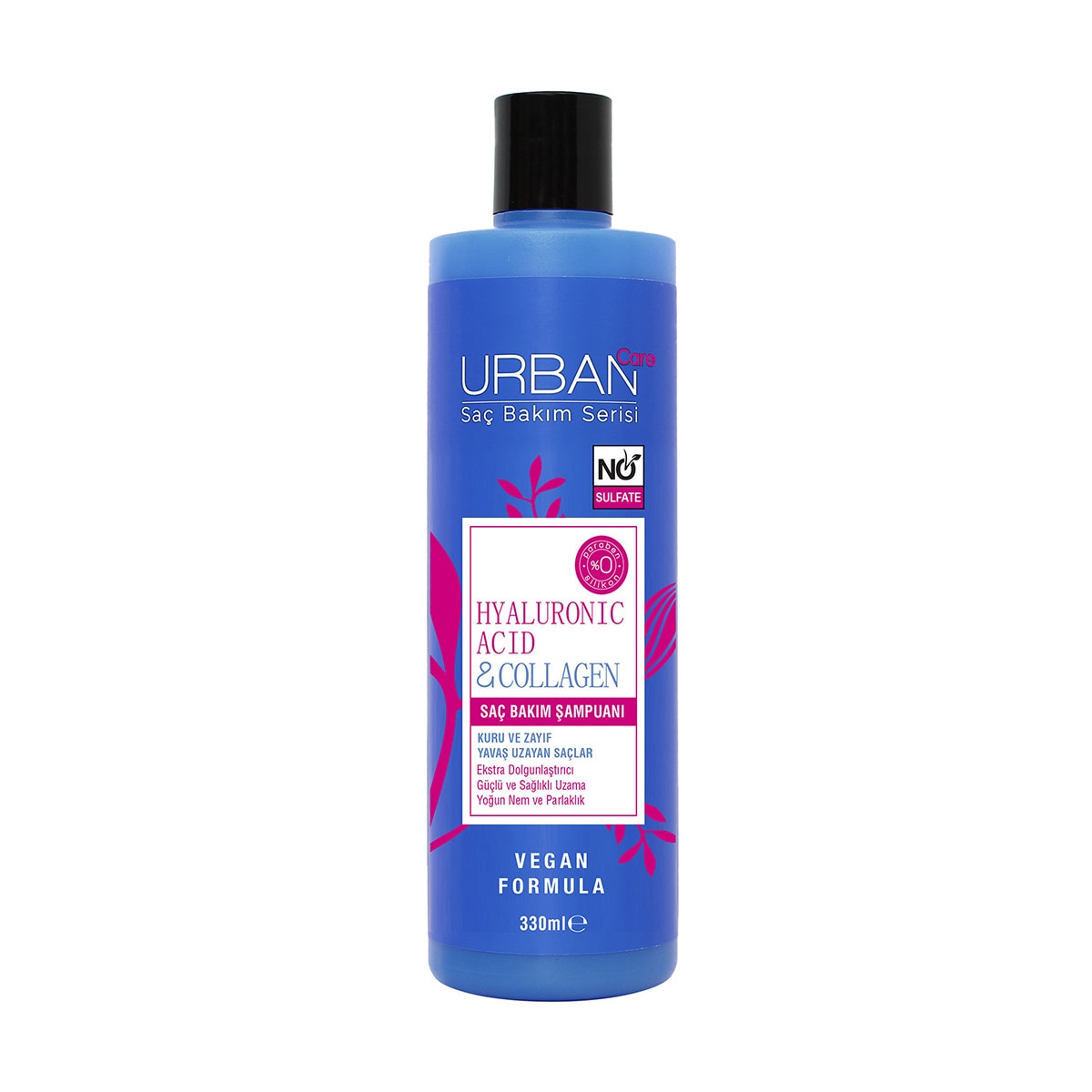  URBAN CARE URBAN CARE Urban Care Hyaluronik Asit & Kolajen Sülfatsız Şampuan 330 ml  1 of 3 
