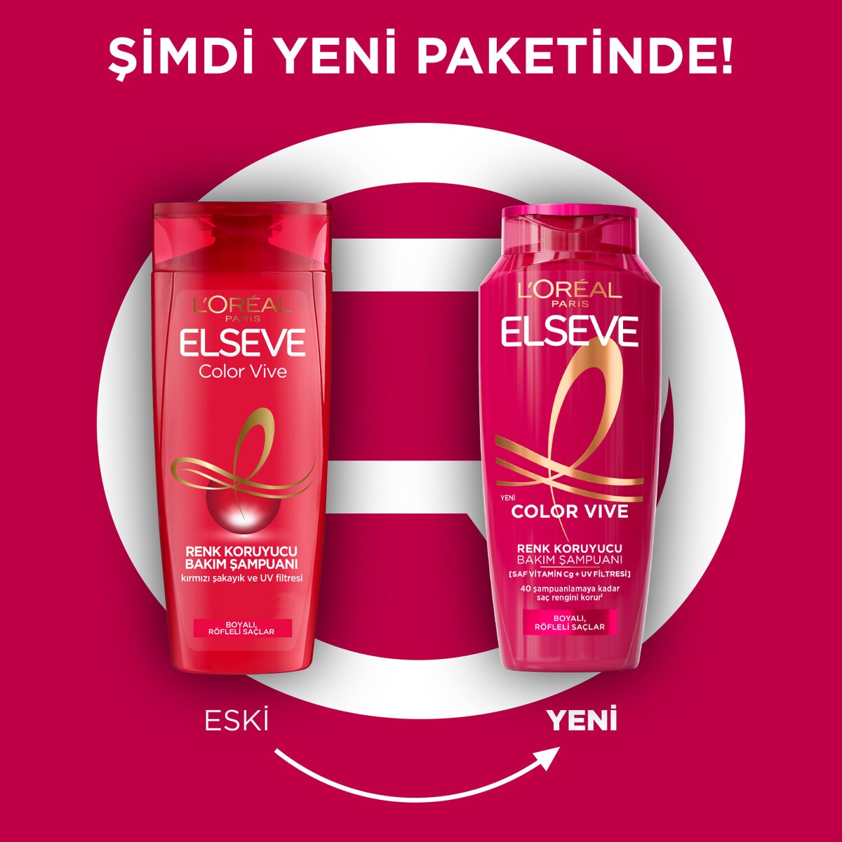  ELSEVE ELSEVE L'Oreal Paris Elseve Colorvive Renk Koruyucu Bakım Şampuanı 300 ml  1 of 8 