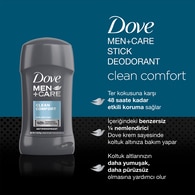 Dove Men Clean Comfort Stick Deodorant 50 ml