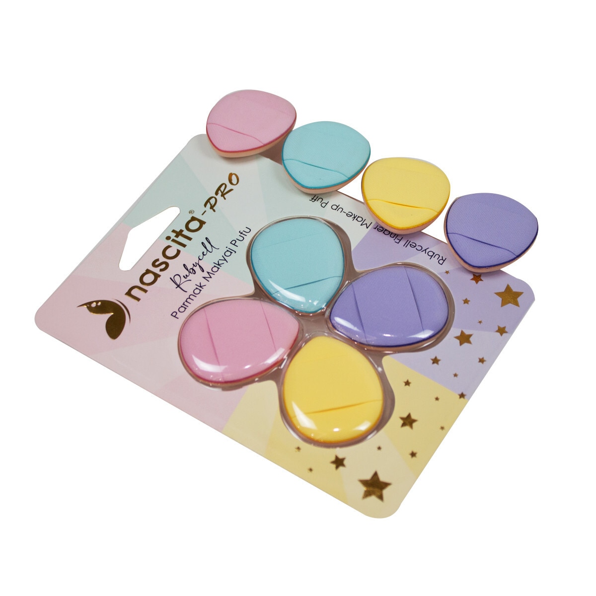  NASCITA NASCITA Nascita Parmak Makyaj Pufu Rubycell  1 of 8 