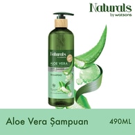  NATURALS BY WATSONS NATURALS BY WATSONS Naturals By Watsons Aloe Vera Şampuan 490 ml  1 of 1 